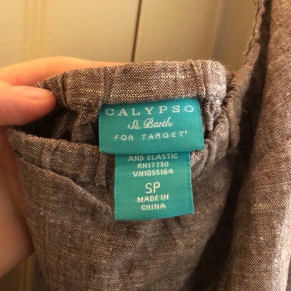 Calypso St. Barth Halter Romper w Embellishments - Picture 7 of 8